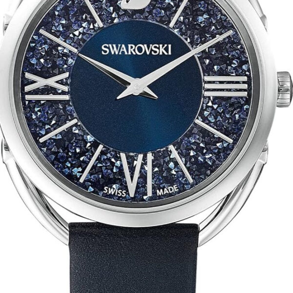 Swarovski dameshorloge met glamrock-effect, kristalblauw 5537961