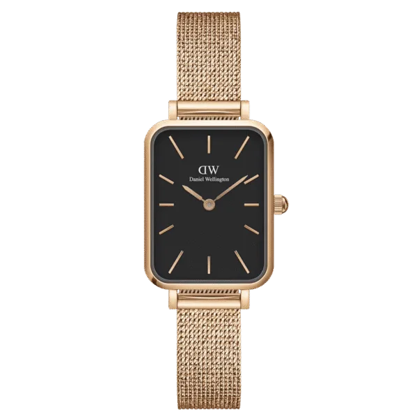 Daniel Wellington Damenuhr Quadro in Roségold DW00100432