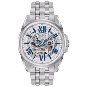 Bulova Classic Mens Silver Watch 96a187