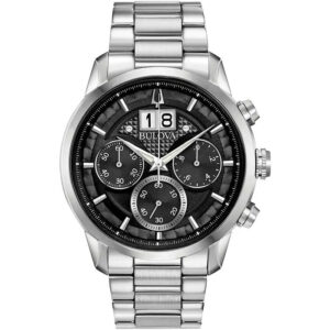 Bulova Classic Mens Black Watch 96b319