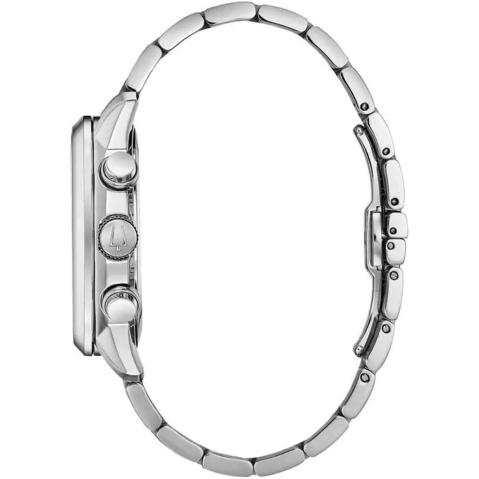 ブローバ クラシック メンズ ブラック ウォッチ 96b319 - Image 2