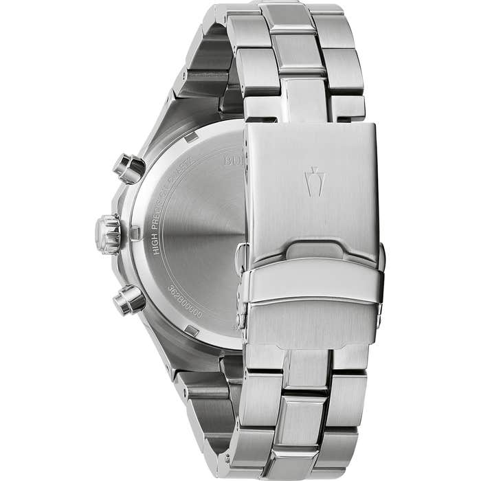 Gents Classic Steel Watch 96b408 - Image 3