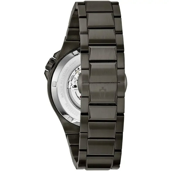 Bulova Maquina Mens Silver Watch 98a179 - Image 4