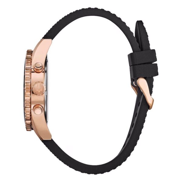 Bulova Exclusive Mens Black Watch 98a192 - alternate view