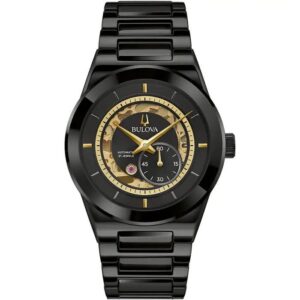 Bulova Modern Mens Gold Watch 98a291