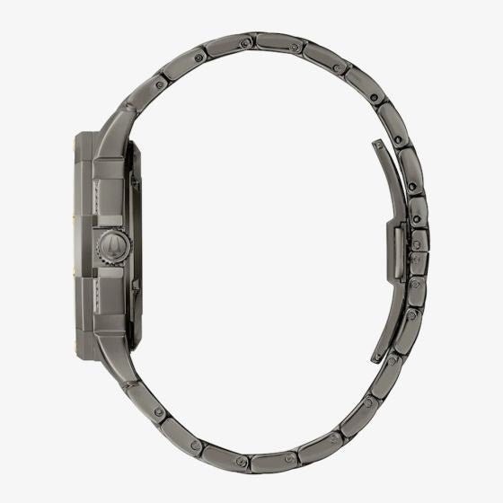 Bulova Crystal Mens Gold Watch 98a293 - alternate view