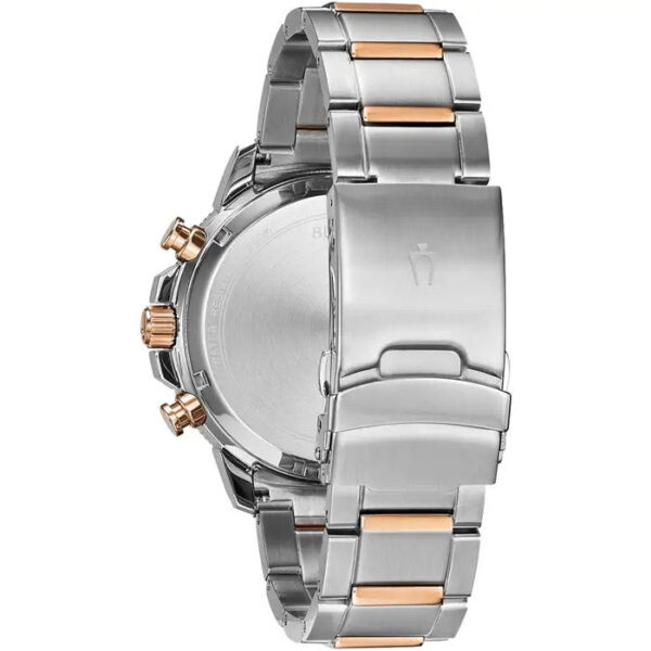 Bulova Marine Star Mens Blue Watch 98b301 - alternate view