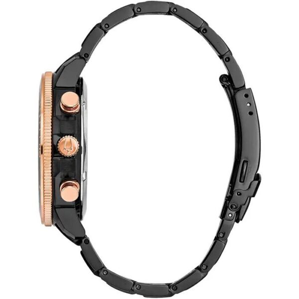 Bulova Marine Star Mens Black Watch 98b302 - alternate view