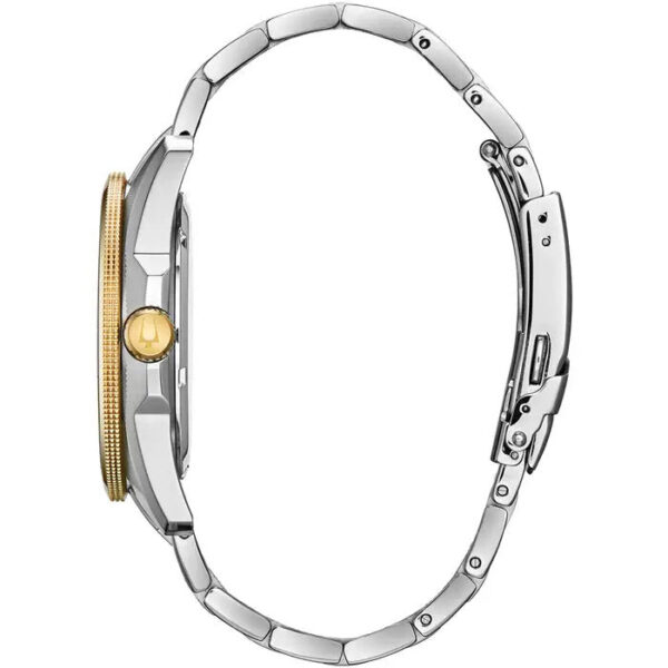 Bulova Marine Star Mens Two Tone Watch 98b334 - alternate view