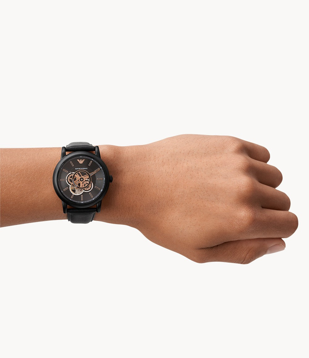 Emporio Armani Ar60008 Mens Meccanico Watch - Image 2