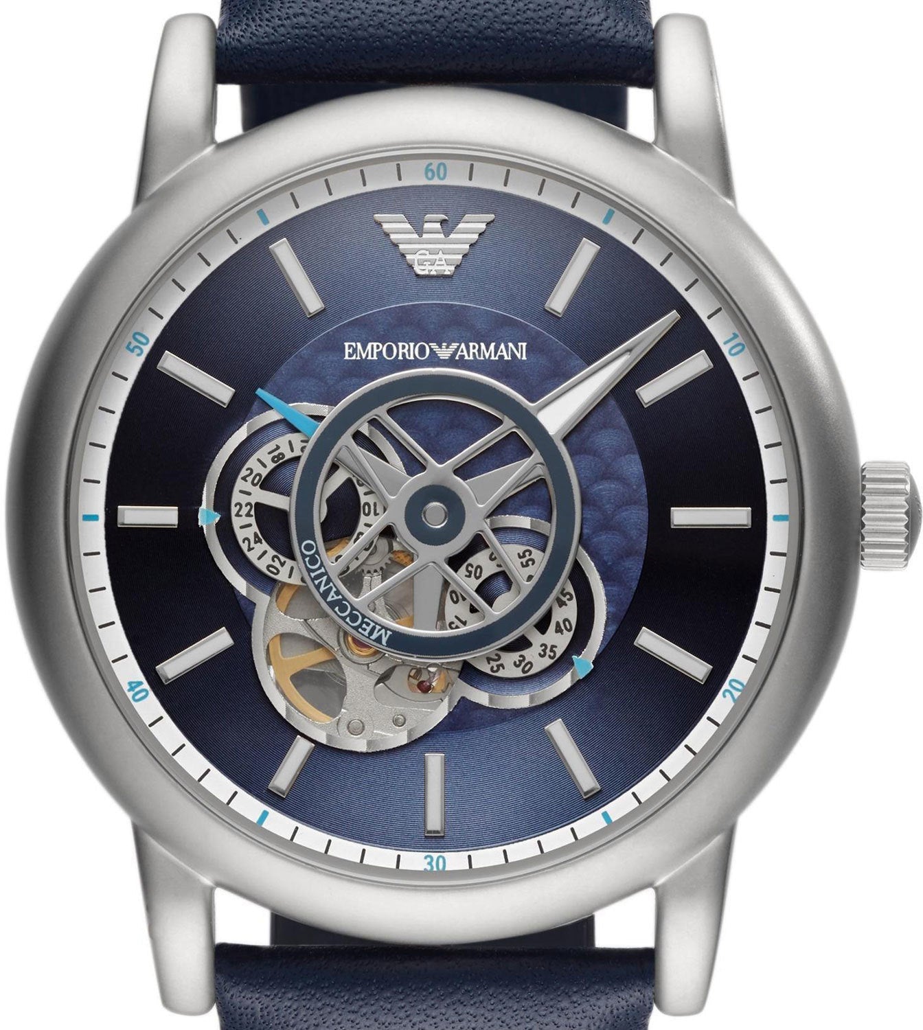 Emporio Armani Ar60011 Mens Meccanico Watch - Image 4