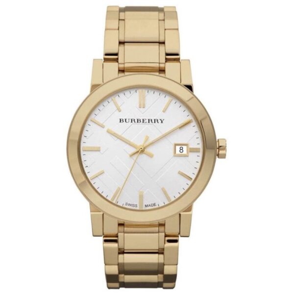Burberry Ladies Watch The City Gold Pvd Bu9003