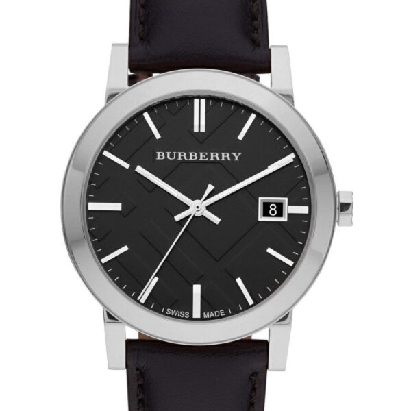 Burberry Mens Watch The City Check Black Bu9009
