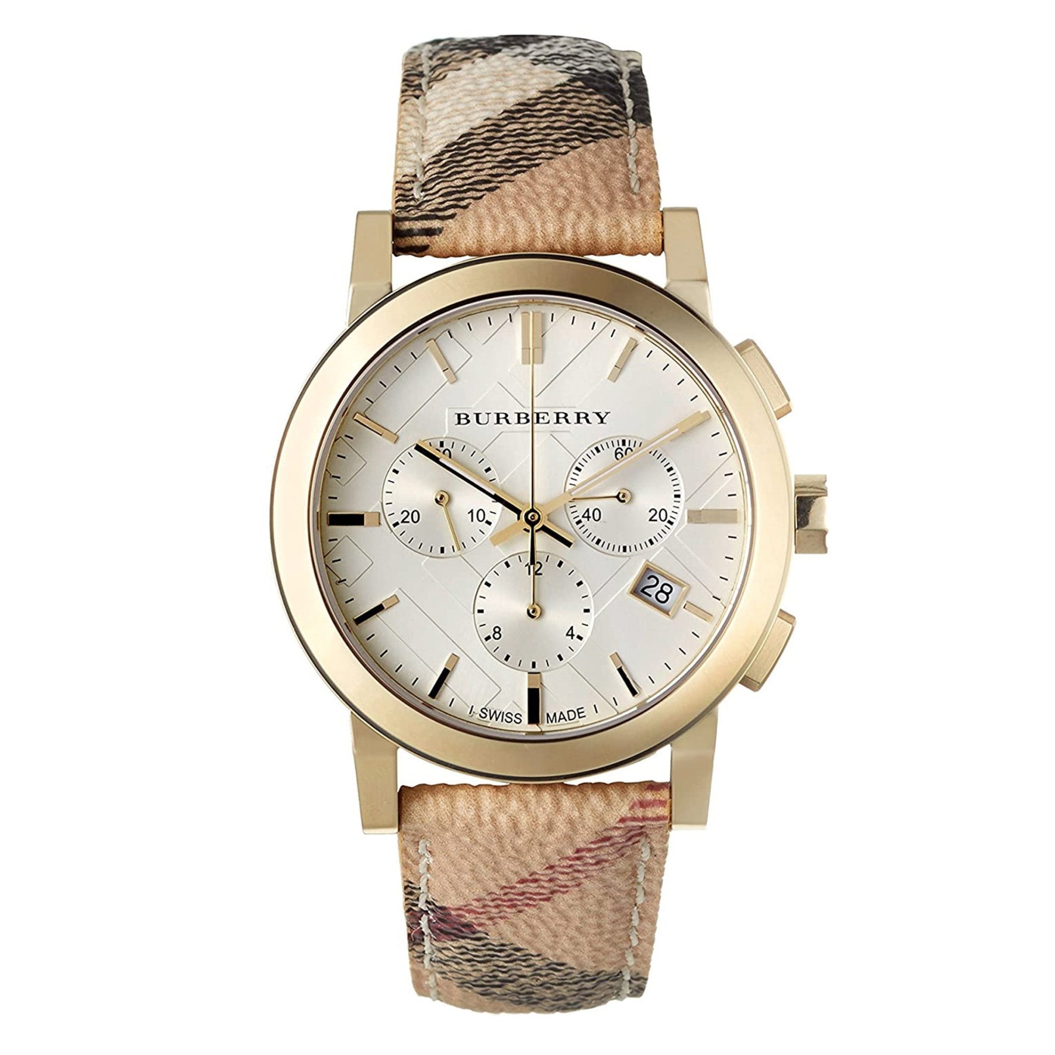 Burberry Watch Haymarket Chronograph Bu9752
