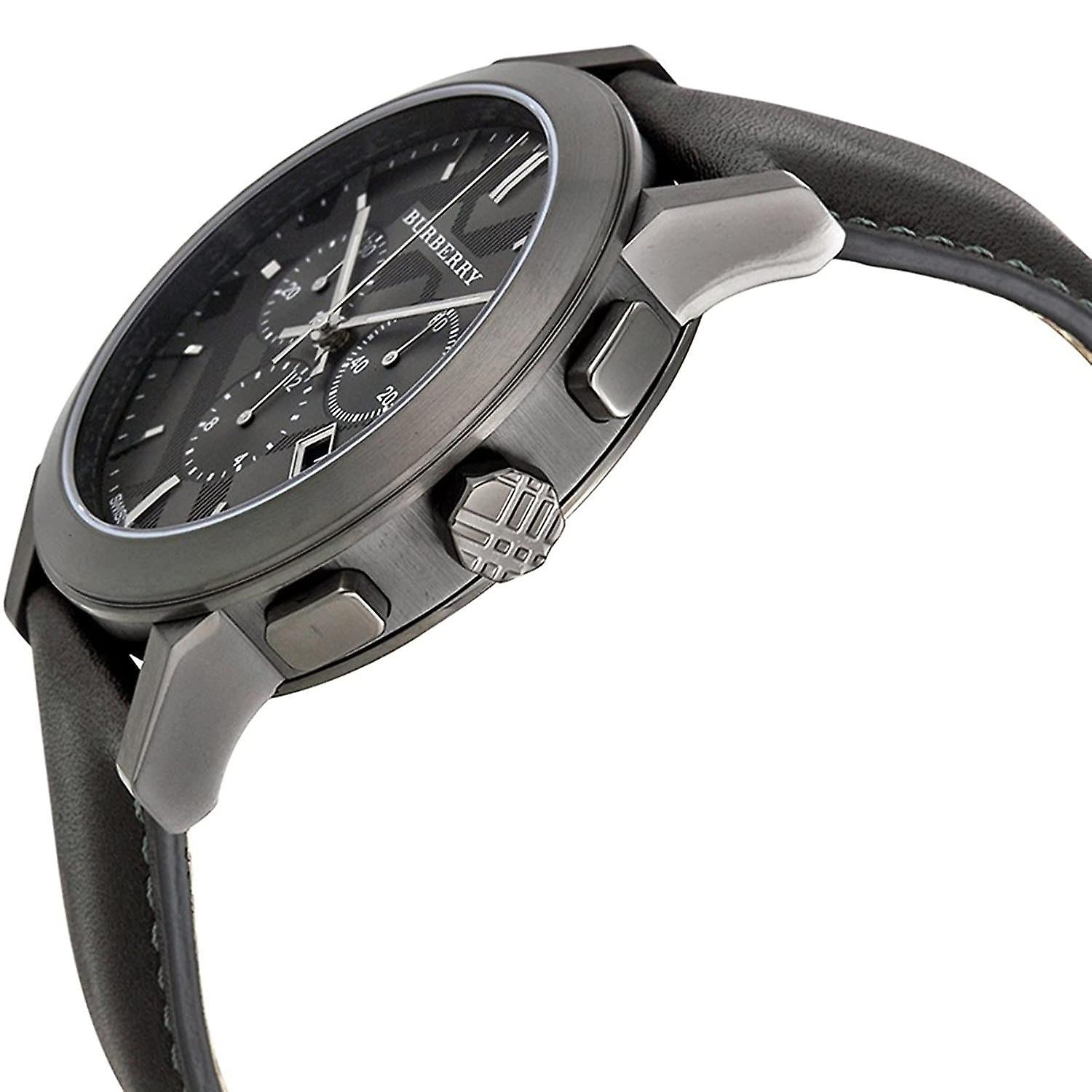 Burberry Mens Watch Chronograph The City Black Bu9364 - Image 2