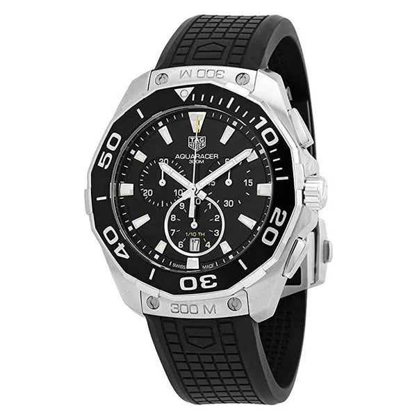 Tag Heuer Carrera Aquaracer Watch For Men Cay111a Ft6041 - Image 4