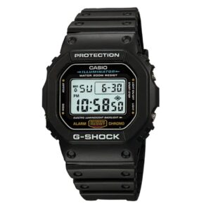 Casio G Shock Watch Mens Origin Black Dw 5600e 1vdf