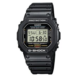 Casio G Shock Watch Mens Square Black Dw 5600e 1ver