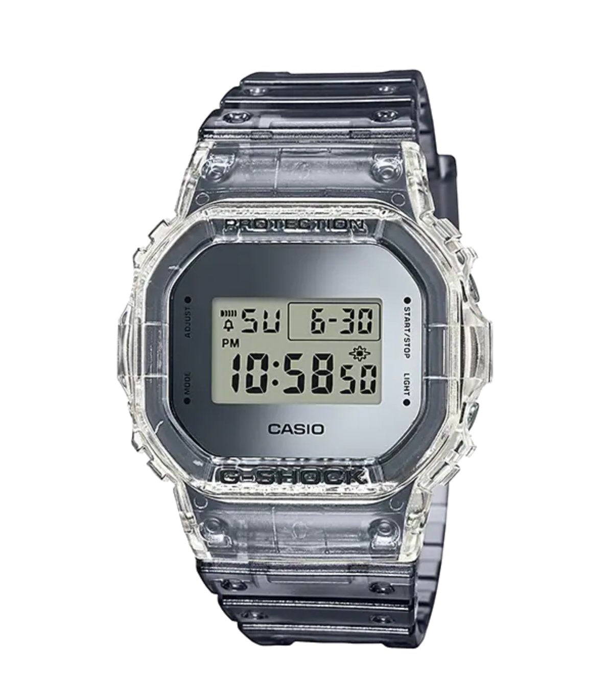 Casio G Shock Mens Watch Translucent Dw 5600sk 1dr