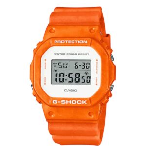 Casio G Shock Mens Watch Vivid Orange Dw 5600ws 4dr