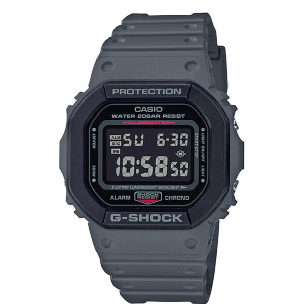 Casio G Shock Mens Watch Dark Grey Matte Dw 5610su 8dr