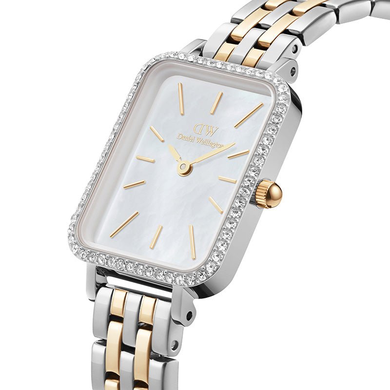 Daniel Wellington Quadro Ladies White Watch Dw00100671 - Image 2