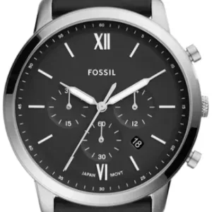 Fossil Watch Neutra Chronograph Black Fs5452