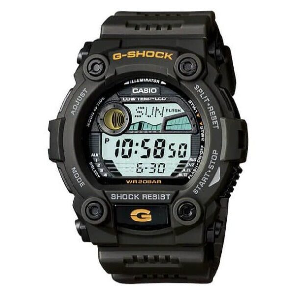 Casio G Shock Watch Mens G Rescue Black G 7900 3dr