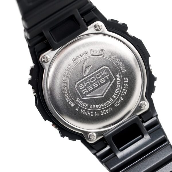 Casio G Shock Watch Mens Square Black Dw 5600e 1ver - alternate view