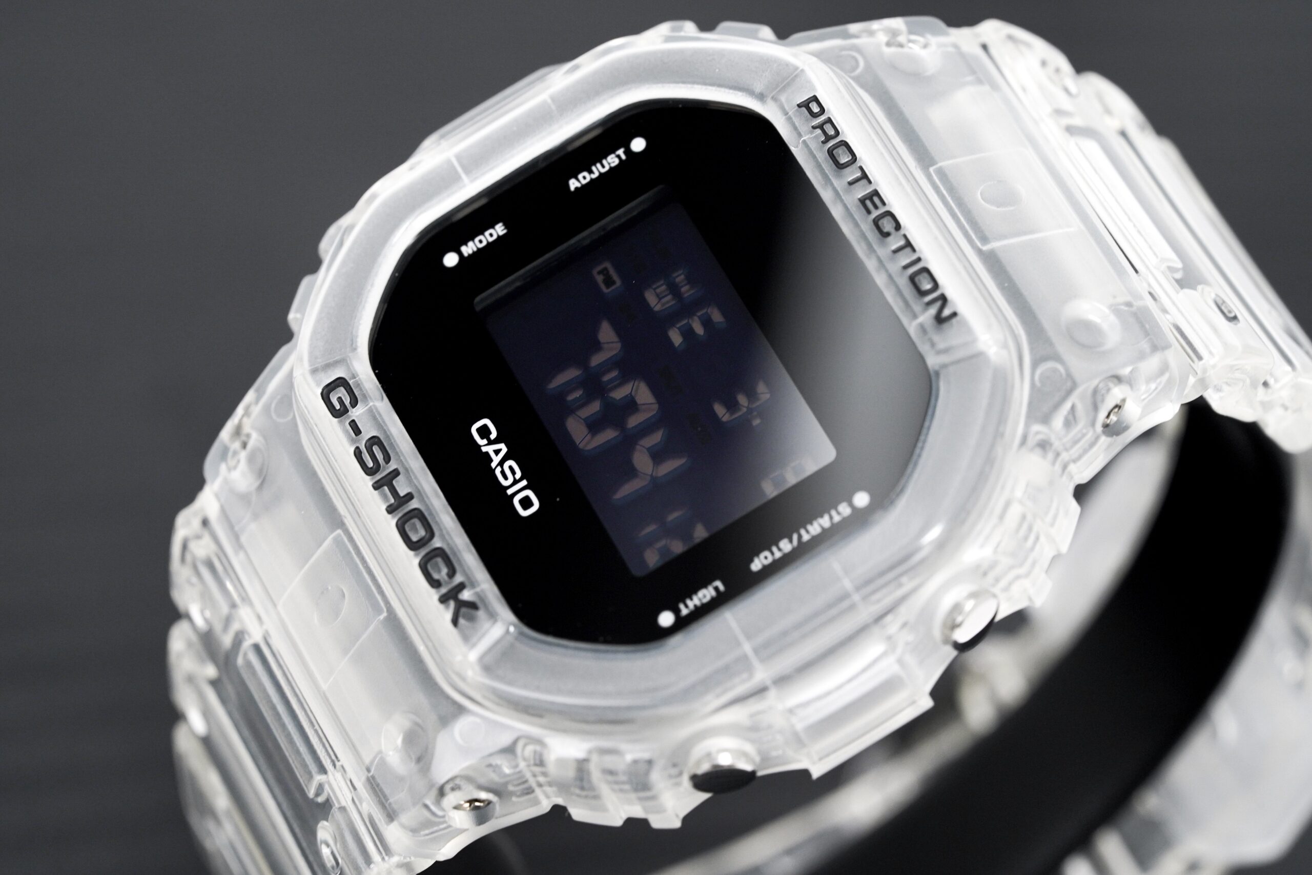 Casio G Shock Mens Watch Translucent Dw 5600ske 7dr - Image 3