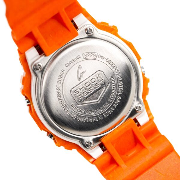 Casio G Shock Mens Watch Vivid Orange Dw 5600ws 4dr - alternate view