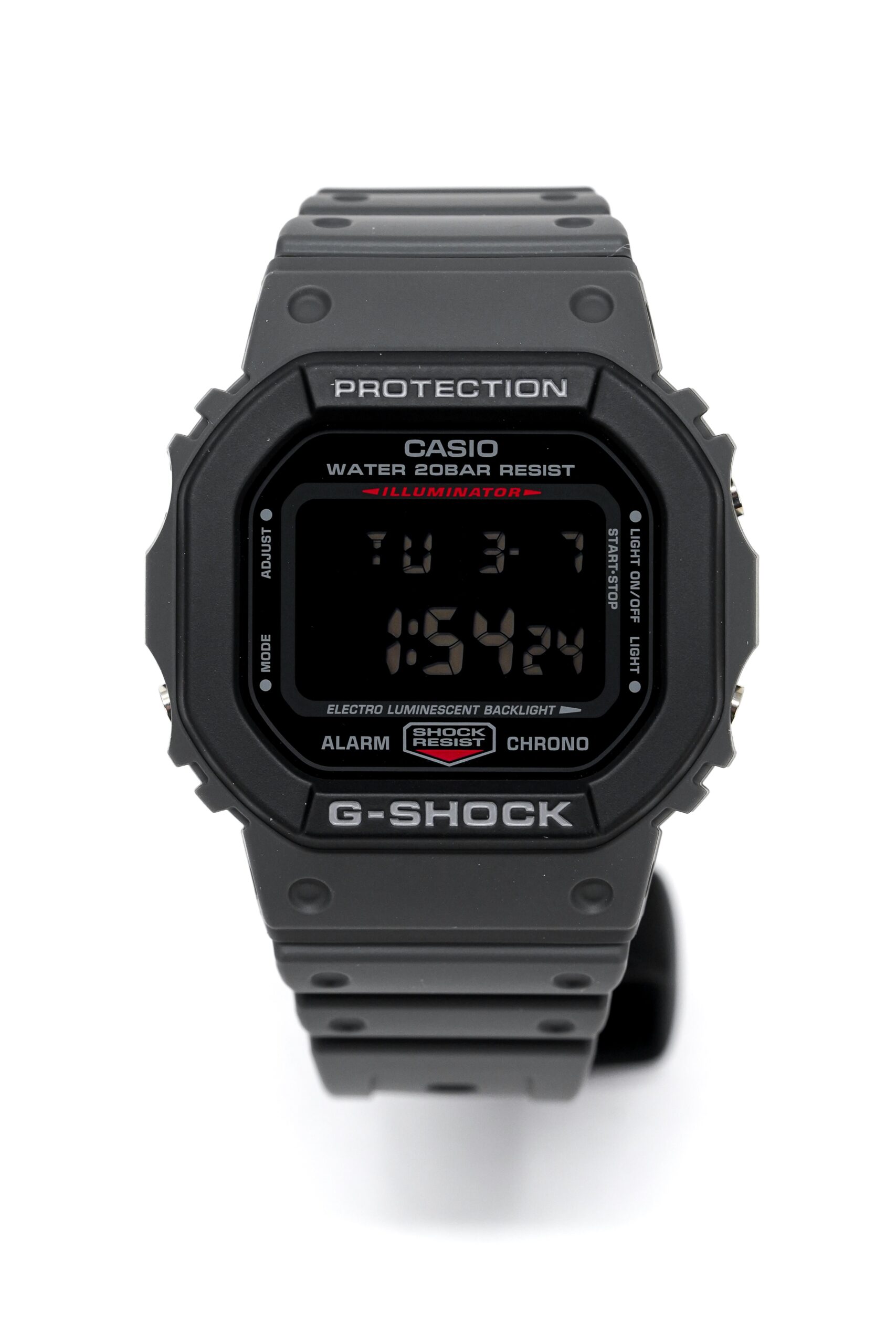 Casio G Shock Mens Watch Dark Grey Matte Dw 5610su 8dr - Image 4