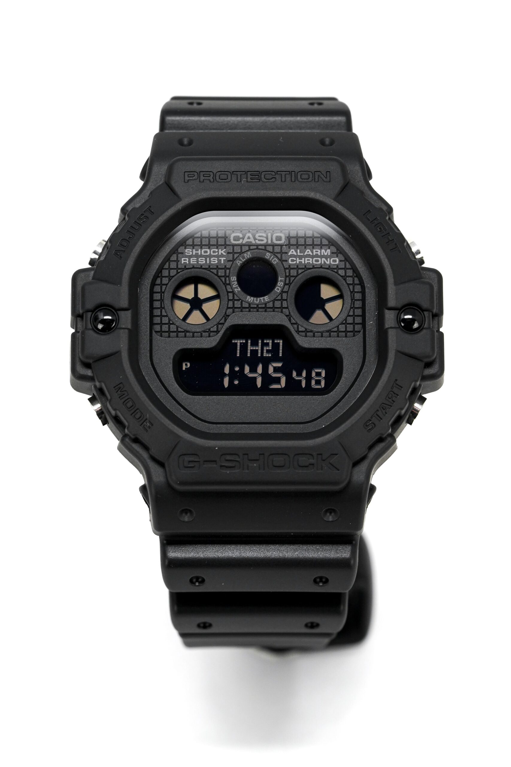 Casio G Shock Watch Mens Three Eyes Classic Basic Black Dw 5900bb 1dr