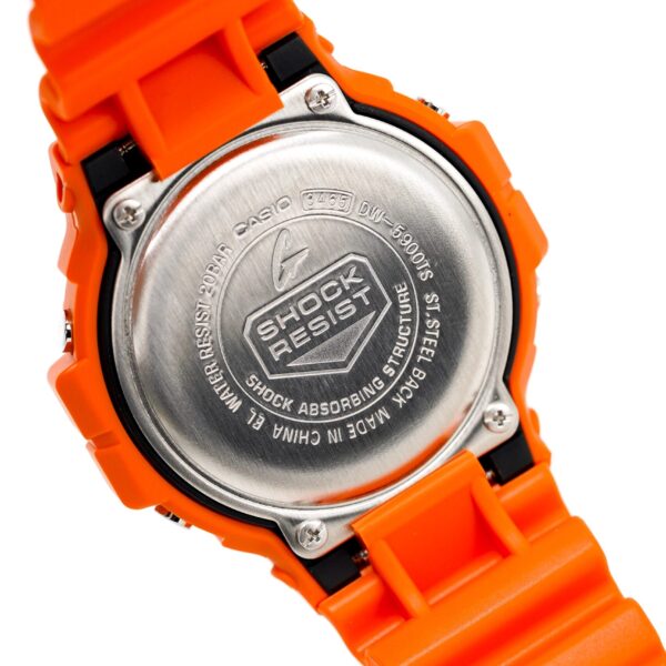 Casio G Shock Watch Mens Shock Tech Orange Dw 5900ts 4dr - alternate view