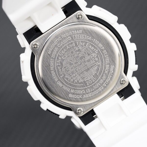 Casio G Shock Watch Mens Wildlife Promising Limited Edition Zebra Ga 110wlp 7adr - alternate view