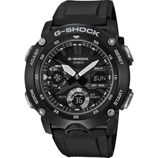 Casio G Shock Mens Black Watch Ga 2000s 1aer