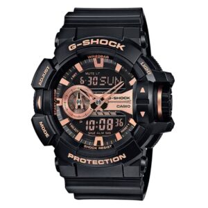Casio G Shock Watch Mens Oversized Rose Gold Ga 400gb 1a4dr
