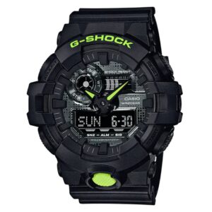 Casio G Shock Watch Mens Neon Digital Camo Ga 700dc 1adr