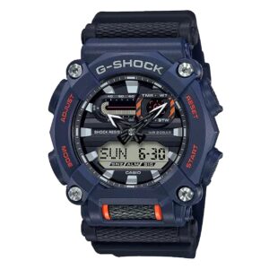 Casio G Shock Watch Heavy Duty Blue Orange Ga 900 2aer