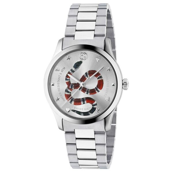 Gucci G Timeless Snake Mens Watch Ya1264076