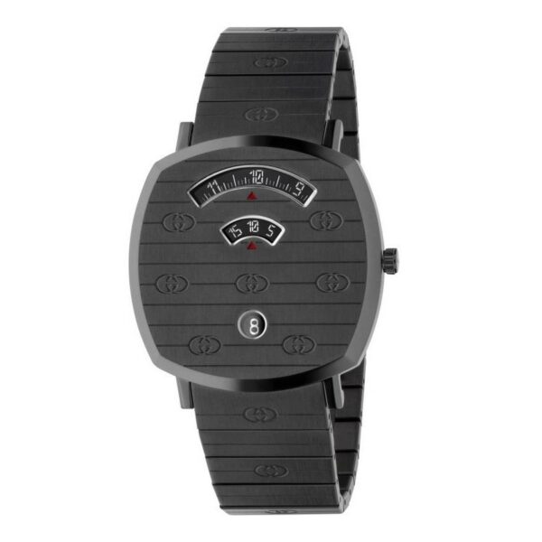 Gucci Gucci Grip Grey Pvd Watch Ya157429