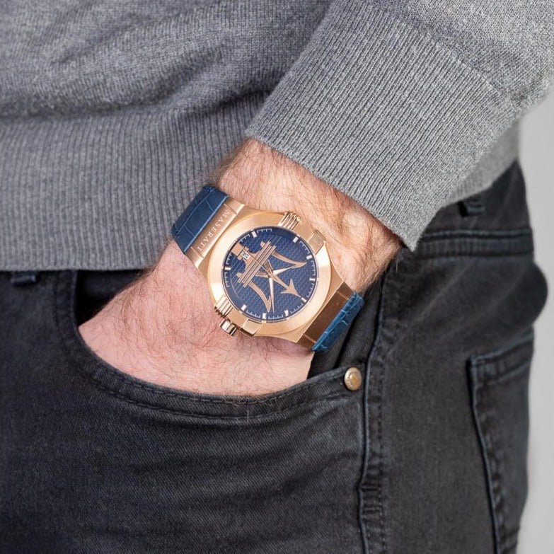 Maserati R8851108027 Potenza Mens Blue Watch - Image 4