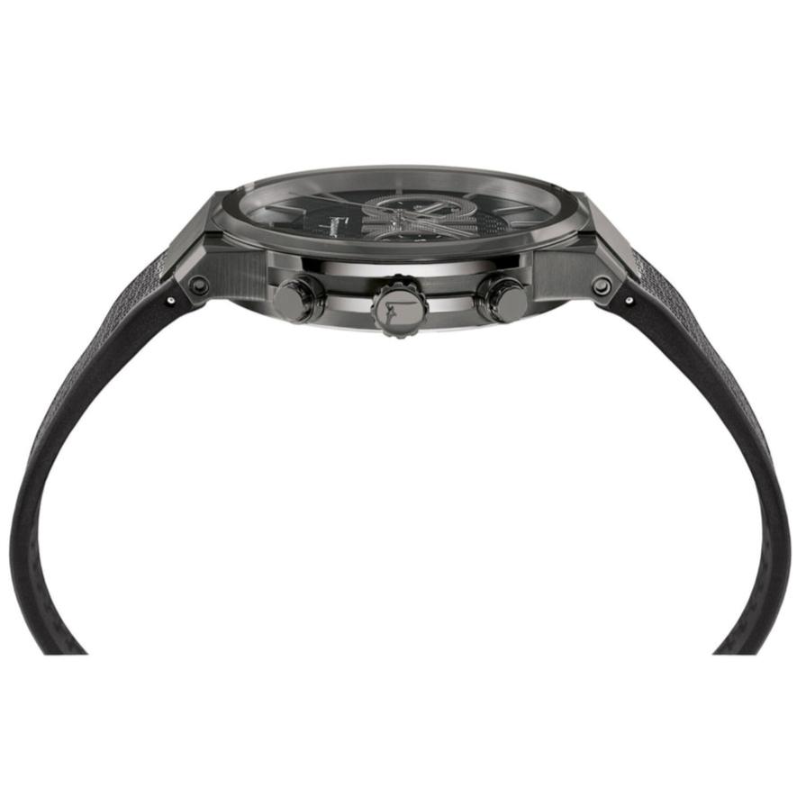 Salvatore Ferragamo Sapphire Chrono Black Dial Black Rubber Strap Watch For Men Sfme00621 - Image 5