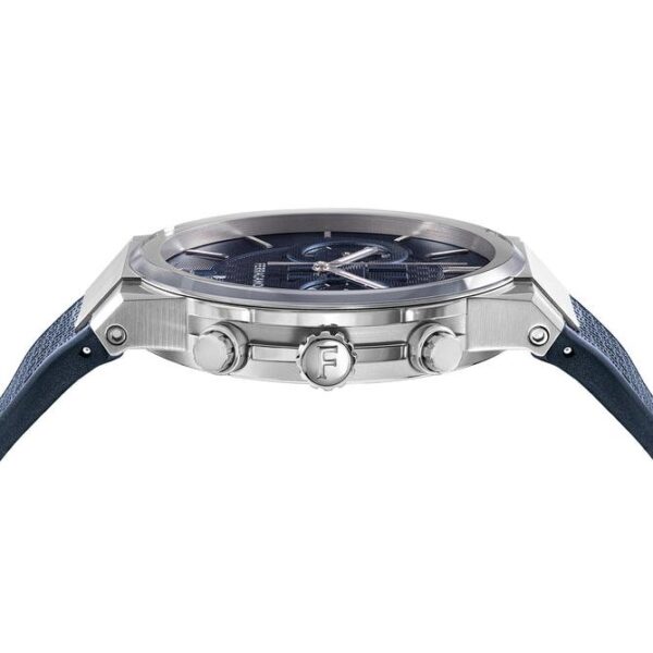 Salvatore Ferragamo Sapphire Chrono Blue Dial Blue Rubber Strap Watch For Men Sfme00923 - alternate view