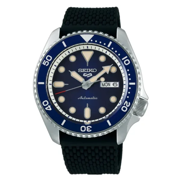 Seiko 5 Sports Auto Mens Blue Watch Srpd71k2