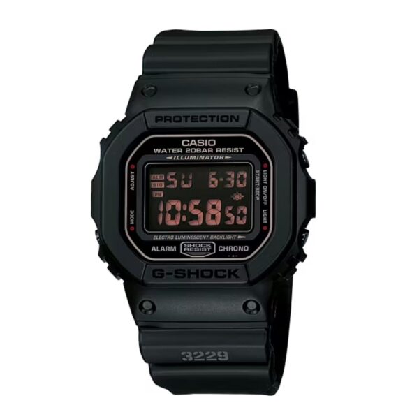 Casio G Shock Watch Mens Black Dw 5600ms 1dr
