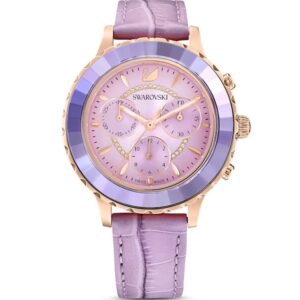 Swarovski Watch Octea Lux Chrono Purple 5632263