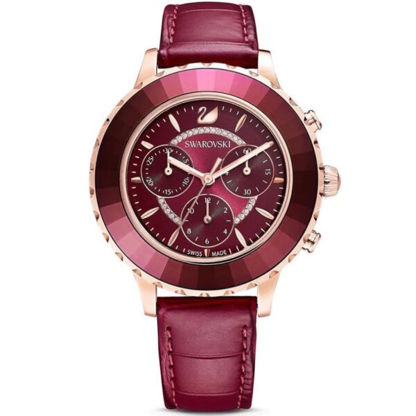 Swarovski Octea Lux Chrono horloge rood 5547642