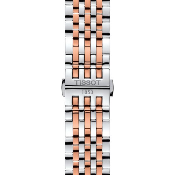 Tissot Mens Watch Tradition Powermatic 80 Open Heart Rose Silver T0639072203801 - alternate view