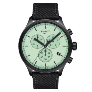 Tissot Mens Watch Tissot Chrono Xl 45mm Green Black T1166173709100